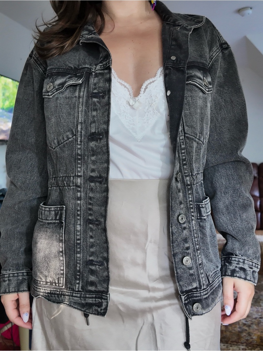 Gap Black Denim Jacket
